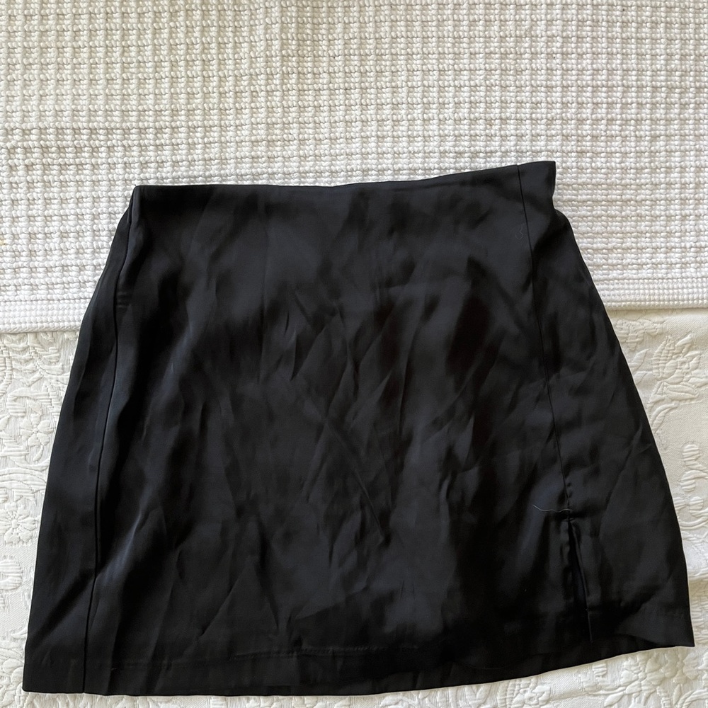 Abercrombie & Fitch Black A-Line Mini Skirt Night Out